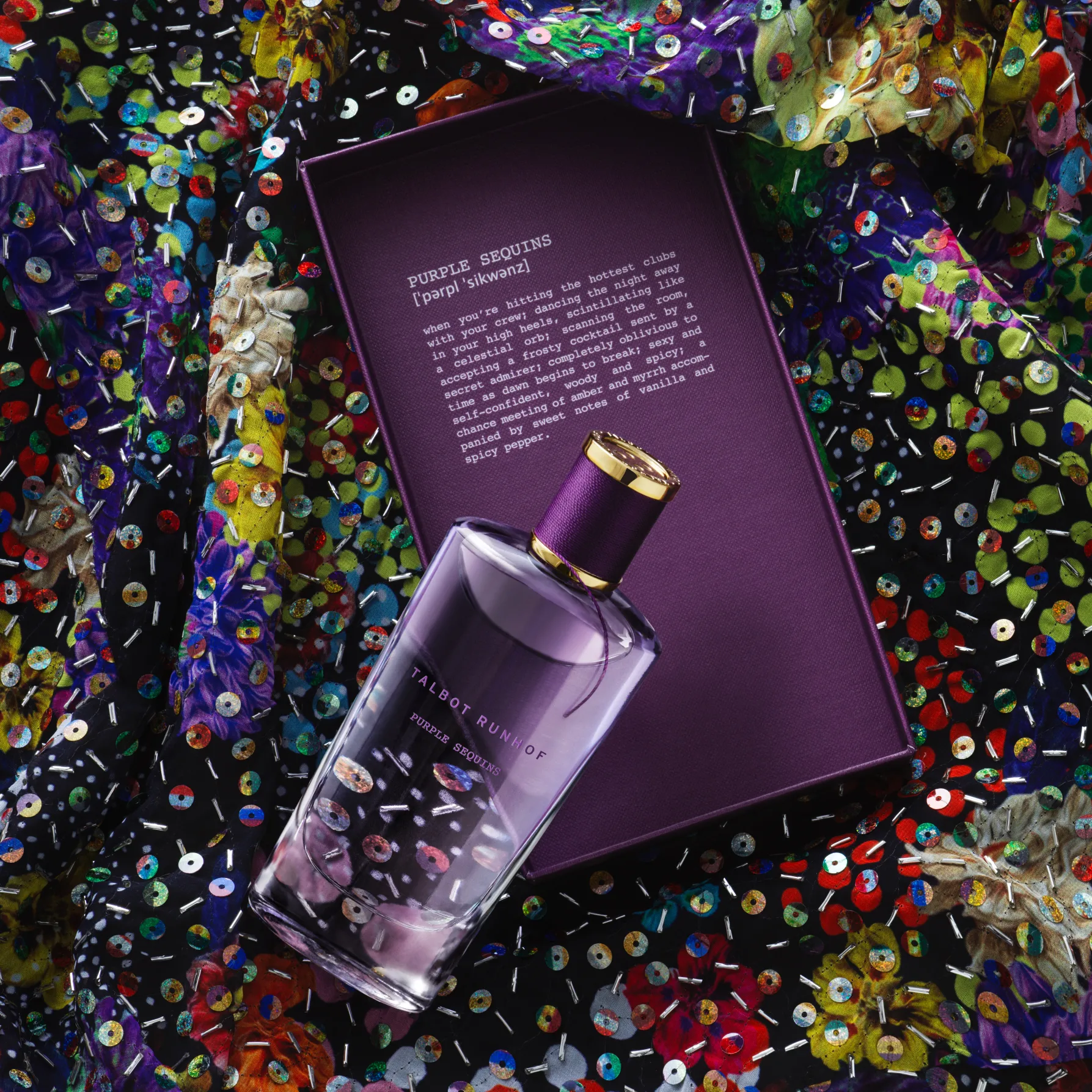 Eau de Parfum "Purple Sequins"